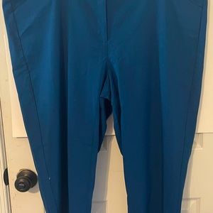 Size 28 Molly & Isadora trousers, beautiful dark blue shade. Stretchy.